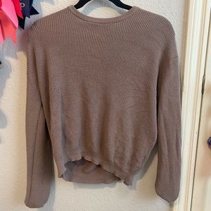 Brown brandy Melville sweater